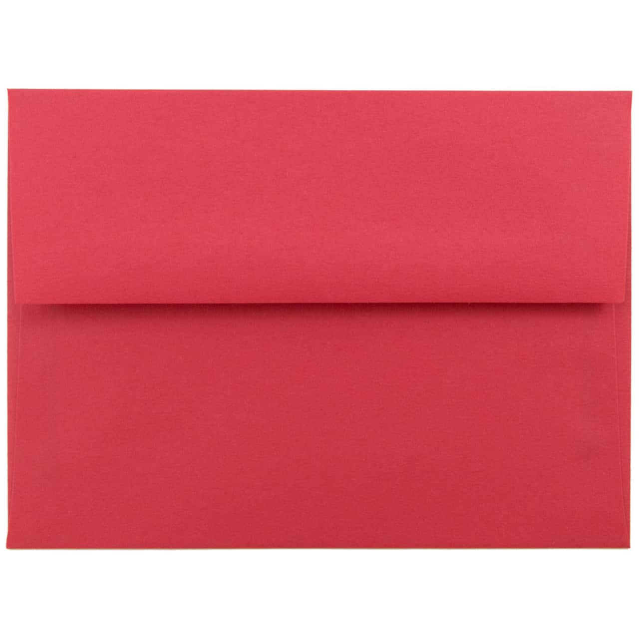 JAM Paper A6 Colored Invitation Envelopes, 50ct.